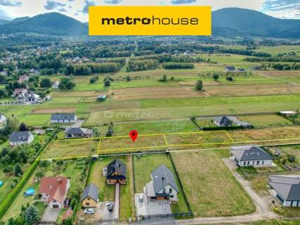Piękna, widokowa, budowlana 900 m2 w Lipowej