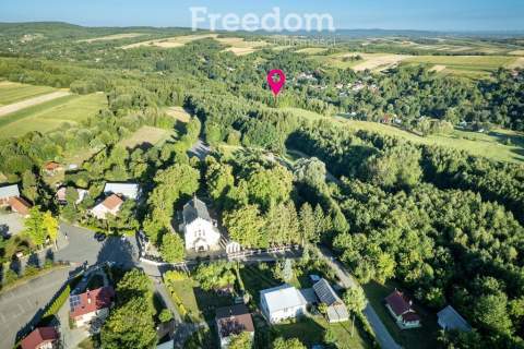 Malownicza działka z własnym lasem 43 ar