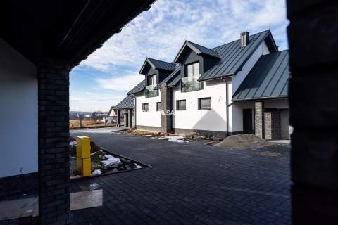 Dom bliźniak z garażem Modlniczka 164m/140m