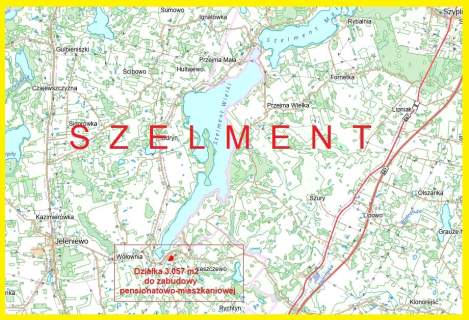 Działka nad Szelmentem