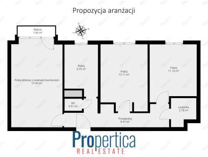 Mieszkanie do własnej aranżacji Rondo Wiatraczna