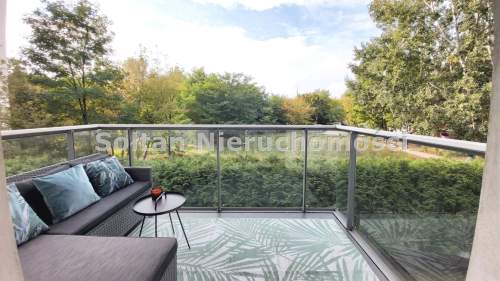Bielany Residence Metro Balkon zieleń 