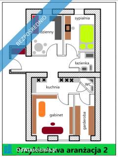 Apartament 5 pokoi 68m2 - mnogość opcji aranżacji - Poznań Ogrody