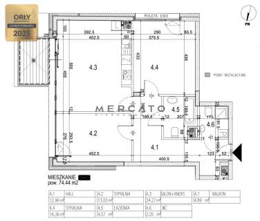 Apartament w butikowej inwestycji, Stary Mokotów
