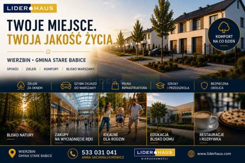Nowoczesny lokal z ogrodem i garażem 169 m 
