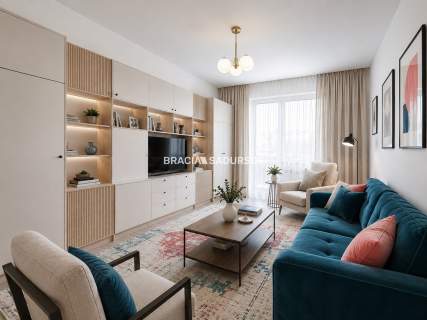 2 pok 44,5m balkon duża piwnica ul. Komandosów