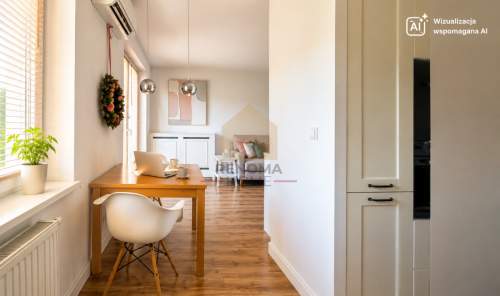 Słoneczne 51,5m2 Balkon Klimatyzacja Role