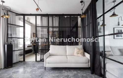 Designerski apartament z widokiem na panoramę Wars
