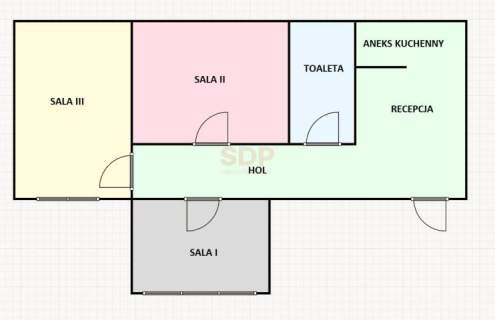 ul.Hallera Lokal 83m2 4pomieszczenia, klimatyzacja 4200zł