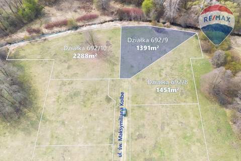 Działka budowlana 1391m2 z WZ, gm. Jaktorów