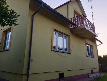 Dom z działką 16 ar część rekreacyjna i ogródek