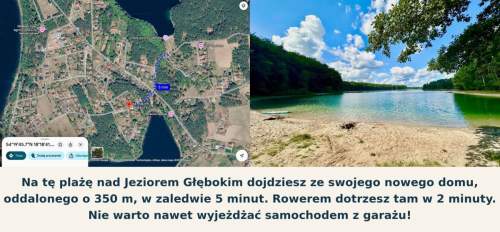 Pośród kaszubskiej zieleni, nad trzema jeziorami