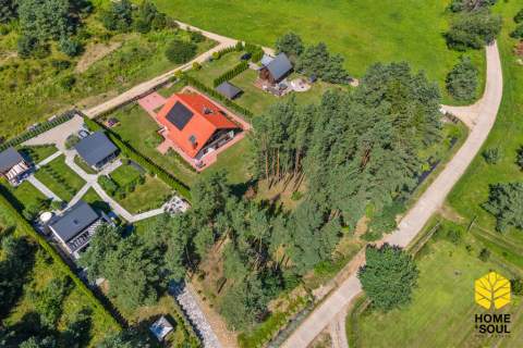 Nowoczesny dom na Mazurach - 4 apartamenty
