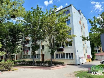 2 pokoje z balkonem 36,26m2 Piastowskie Łokietka
