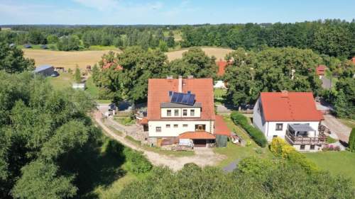 Wyjątkowe mieszkanie 3-poziomowe w budynku dwulokalowym - Miłki,...