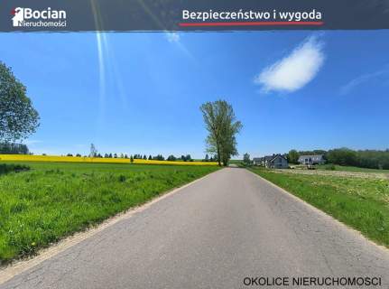 Uzbrojona, działka w spokojnej okolicy- Warzno 
