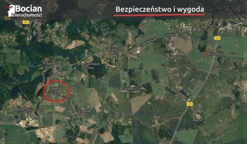 Uzbrojona działka na osiedlu domów Pręgowo