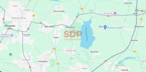 Działka budowlana 1271m2 Ossy gm. Ożarowice
