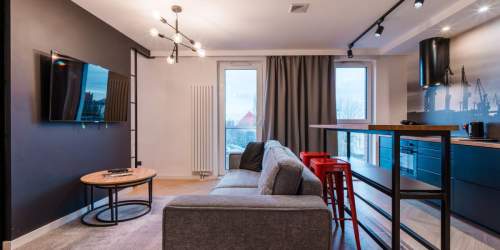 Apartament przy ECS klimatyzacja garaż.