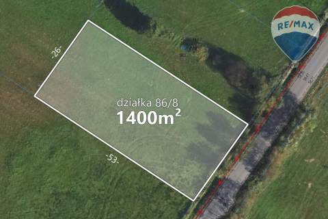 Działka 1400 m2 z warunkami zabudowy gm.Włocławek