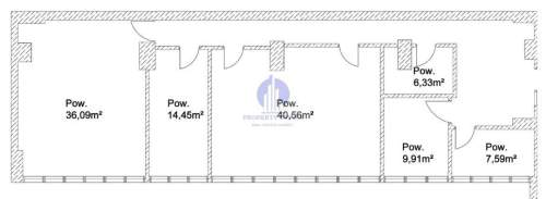 Śródmieście lokal biurowy 150m2 do wynajęcia