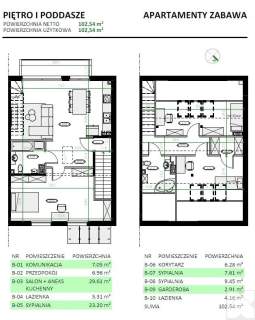 Wieliczka/Zabawa nowe mieszkanie 4 pokojowe 102m2