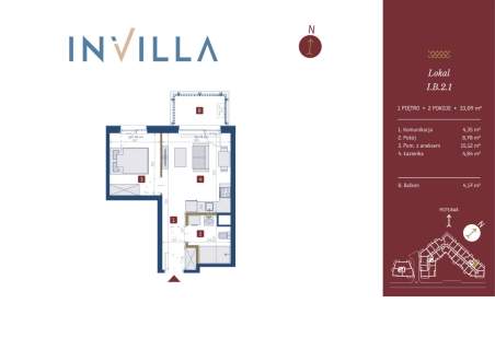 Apartament Inwestycyjny GEDANIA RIVERSIDE LIVING