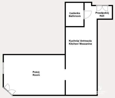 Mieszkanie 42m2, ul. Dietla. Widok na Wawel