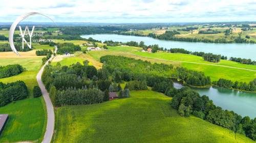 Działka z własną linią brzegową Jeziora Wysokie