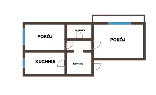 1 PIĘTRO, DWA POKOJE, DOSTĘPNE OD ZARAZ