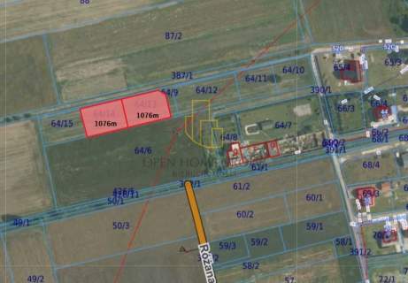 inwestycja zab.mieszkaniowe / mpzp / 1076m - 2152m