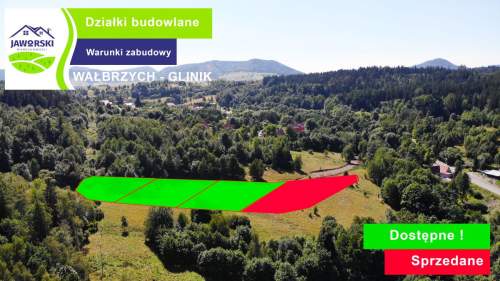 Działki budowlane w Wałbrzychu - GLINIK