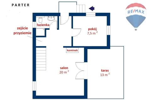 Dom na działce 1583m2, Adamów Parcel
