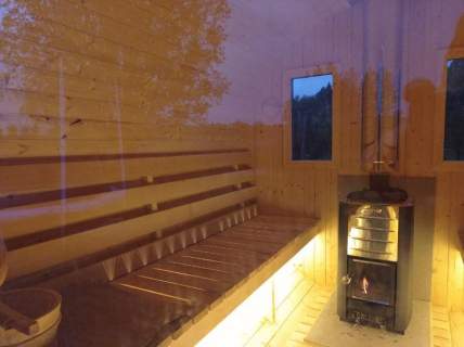 Dwa domki nad jeziorem, sauna, bania, basen, staw