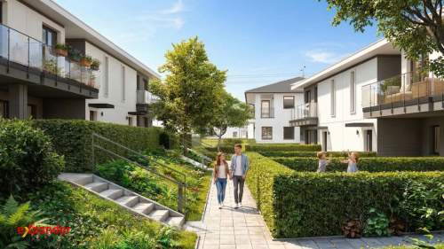 Apartament z ogródkiem i garażem dwustanowiskowym