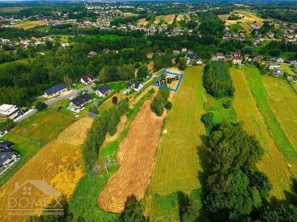 Działka budowlana 1072 m Mszana 5 minut A1