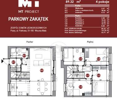 Szereg z ogrodem przy granicy Wrocławia