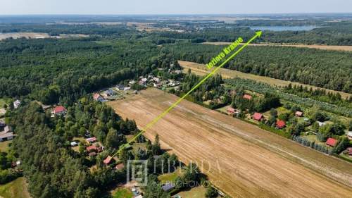 Działka rekreacyjna z domkiem - 595m2 - Krasne