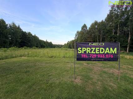 Działka budowlana z mediami - Łochynia, gm.Mykanów