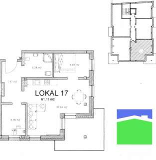 Pabianice - lokal 61,11 m2 ul. Warszawska