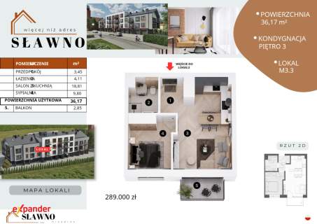 Nowoczesne 2 pokojowe z balkonem / garaże /komórki