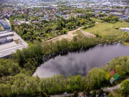 3 działki budowlane Olsztyn 1,1 ha, linia brzegowa