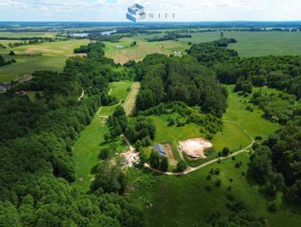 Widokowe działki nad Jeziorem otoczone lasem