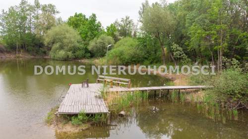 Działka ze stawem okolice Kutna