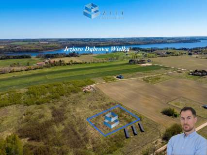 Jezioro x2, działka budowlana 12 ar, Jabłonowo