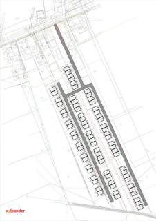 Działka z planem na budowę 74 domów, 9750 m2 PUM, Krasne