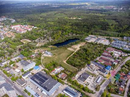 Olsztyn, działka budowlana z linią brzegową