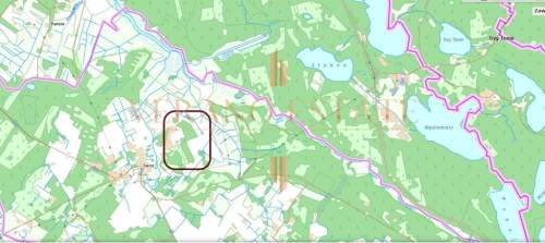 DZIAŁKA ROLNA/INWESTYCYJNA 6,58HA BLISKO JEZIORA