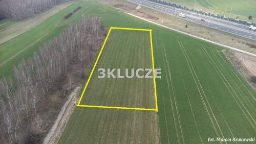 Działka budowlana 4546 m2, Dąbrowica