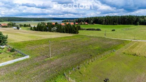 Działka 1231 m z WZ, widokiem na jezioro Mazury